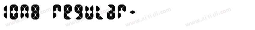 IONB Regular字体转换